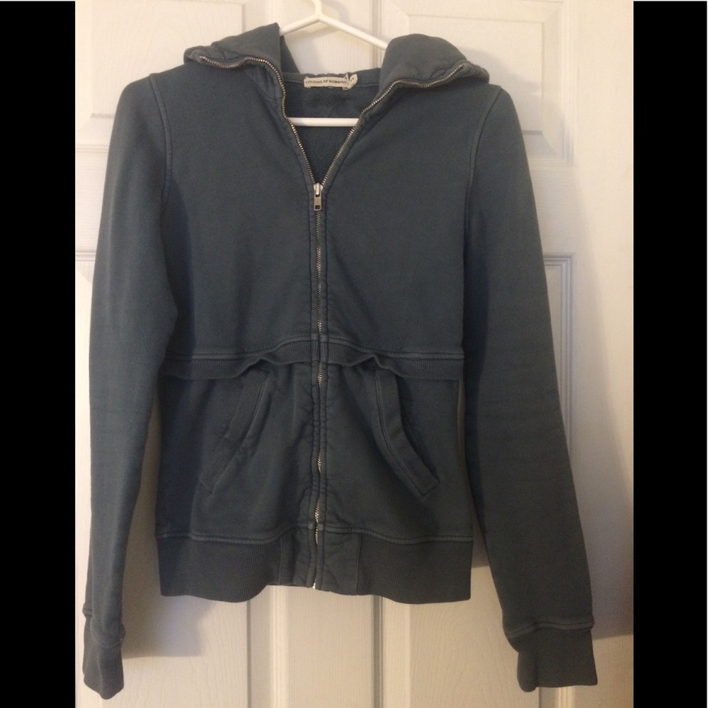 Citizens For Humanity Zip up Hoodie Sz Small